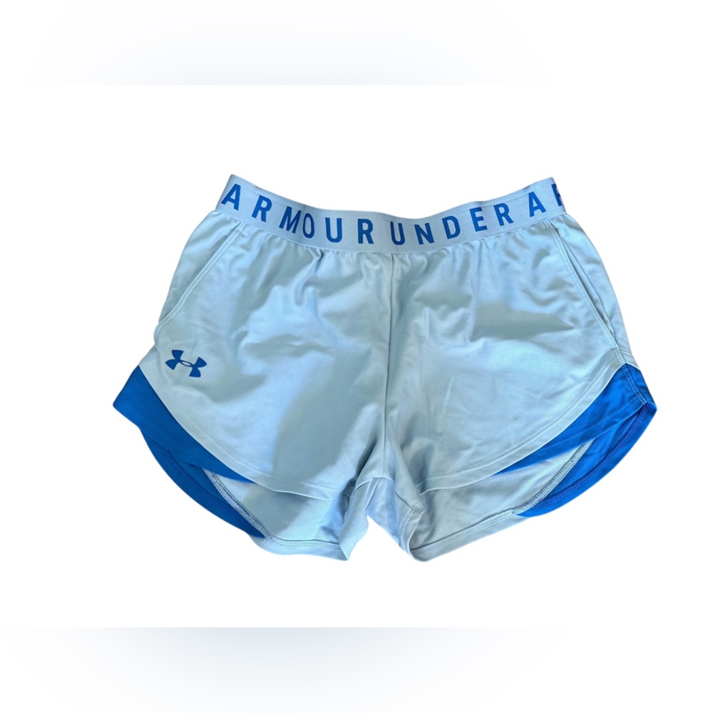 Under Armour Light Gray HeatGear Shorts